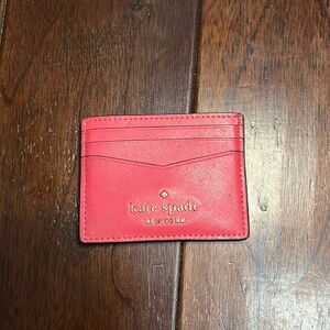Kate spade pink card holder